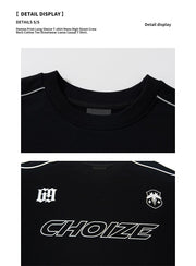 CHOIZE Sports Jersey Sweatshirt-streetwear-techwear