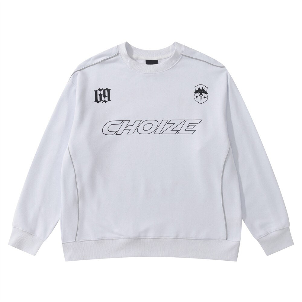 CHOIZE Sports Jersey Sweatshirt-streetwear-techwear