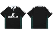 CIRCLE Sports Polo T-Shirt-streetwear-techwear