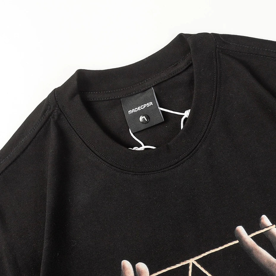 'Cats Cradle Star' Graphic T-Shirt-streetwear-techwear