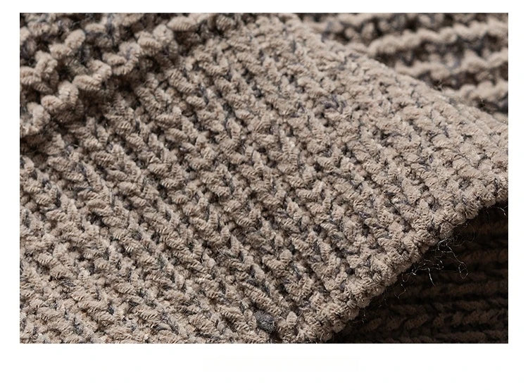 Chenille Crewneck Sweater-streetwear-techwear