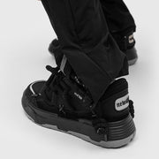 Chunky Lace Platform Sneakers-streetwear-techwear