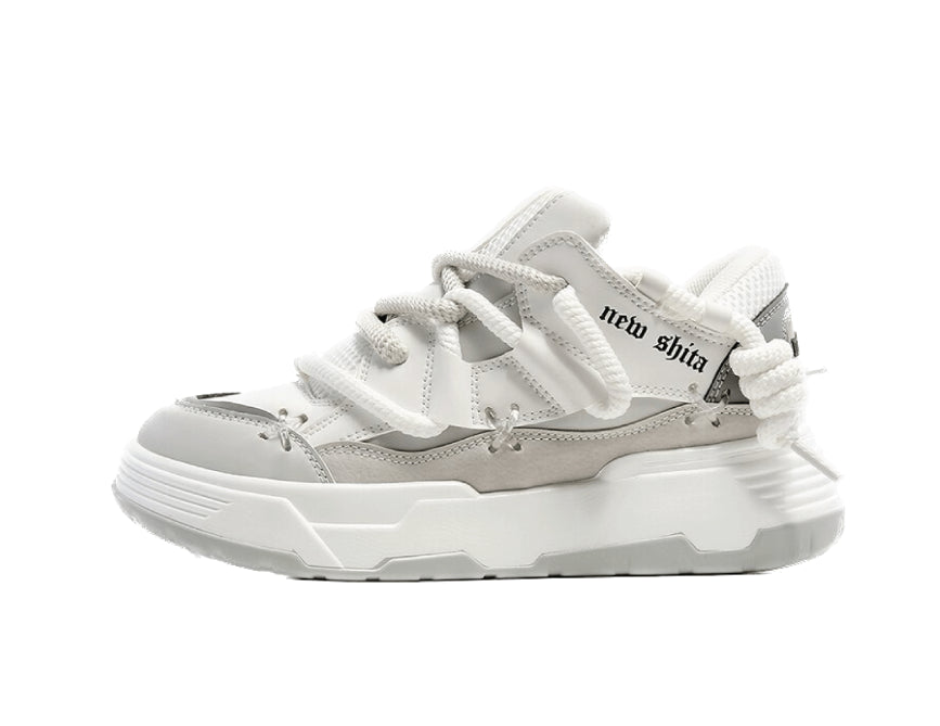 Chunky Lace Platform Sneakers