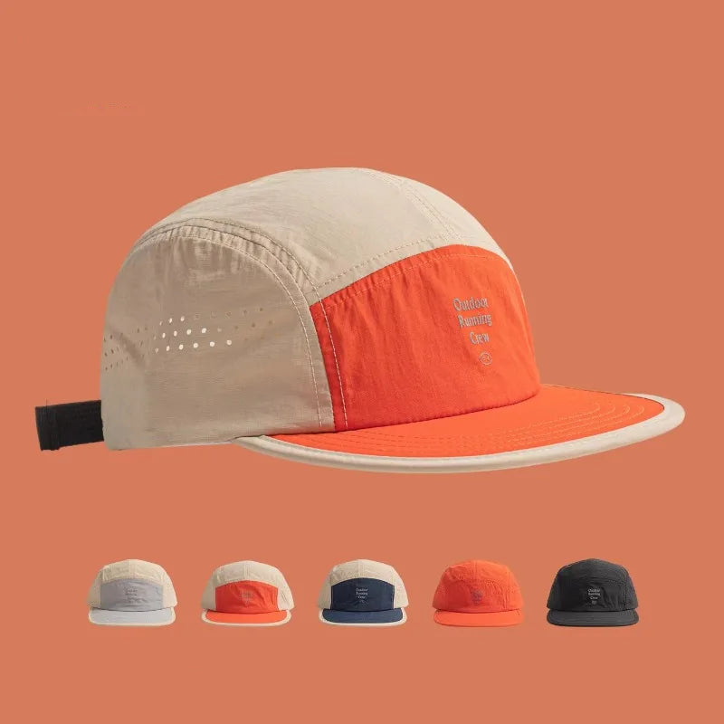 Color Block Technical 5-panel Hat