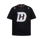 DARK HARVEST AZTQ Applique T-Shirt-streetwear-techwear