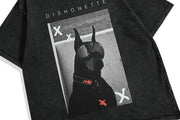 DISONETTE 'Doberman' Graphic T-Shirt-streetwear-techwear
