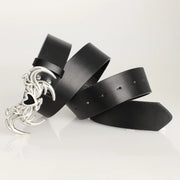 Dark Flame Heart Belt-streetwear-techwear