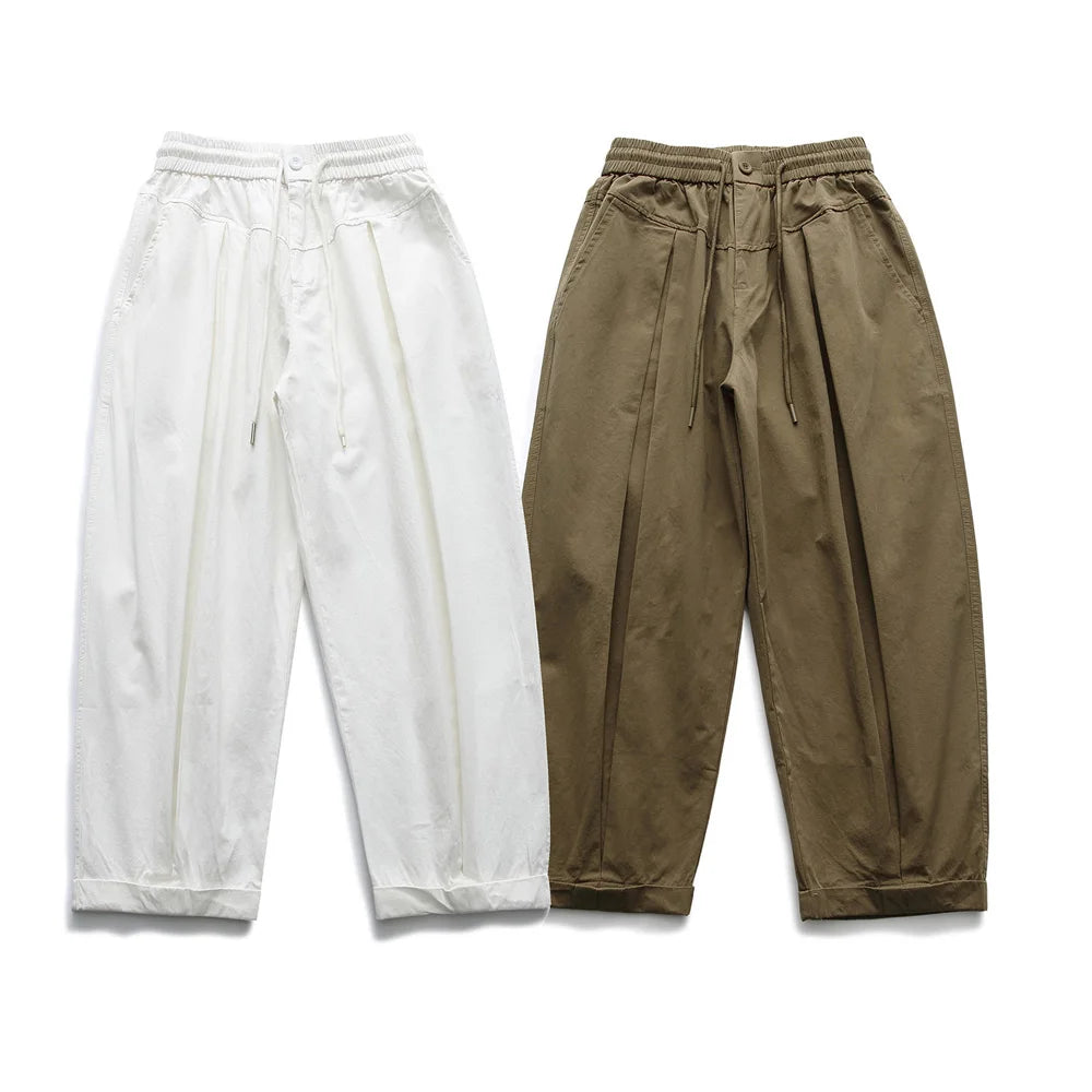 Darted front Balloon Pants-streetwear-techwear