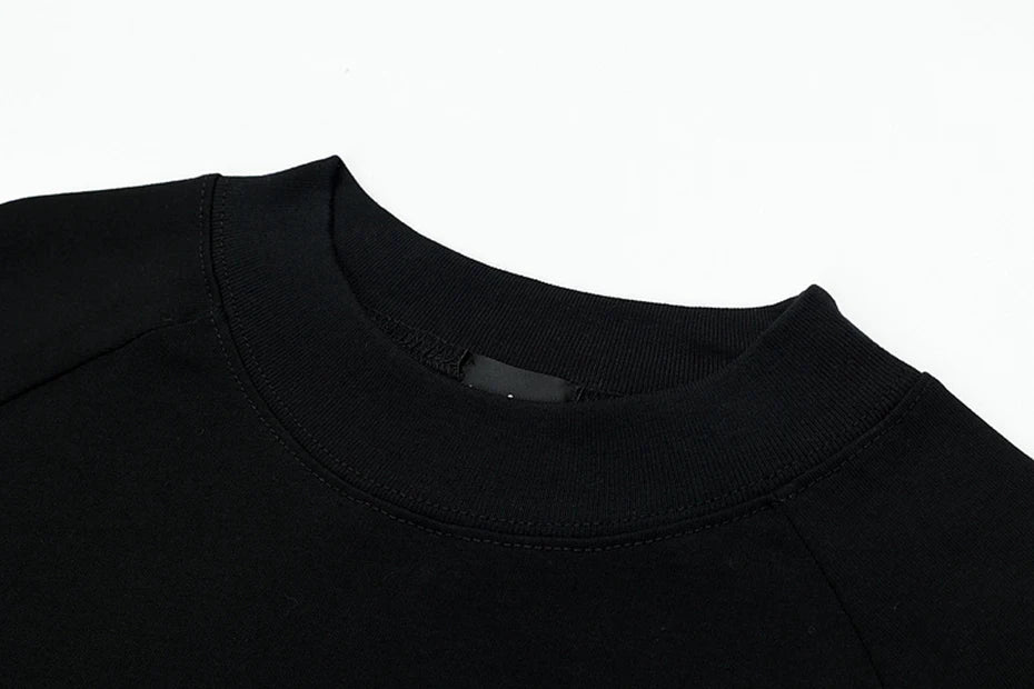 ENTER SANDMAN Camouflage Mock Sleeve T-Shirt-streetwear-techwear