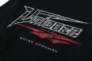 ENTER SANDMAN Camouflage Mock Sleeve T-Shirt-streetwear-techwear