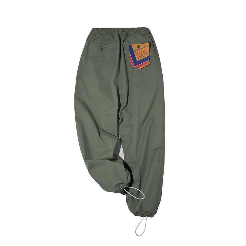 Elasticated Workwear Pants-streetwear-techwear