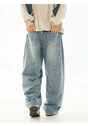 Essential Curved Leg Jeans-streetwear-techwear