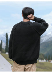 Essential Fisherman Rib Sweater-streetwear-techwear