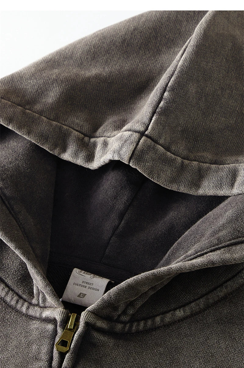 XG Dirty Washed Zip Hoodie Sサイズ 【公式通販】