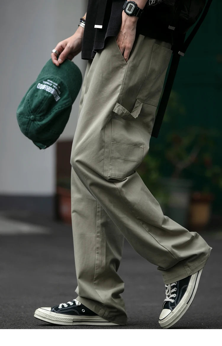 Essential Minimal Workwear Carpenter Pants-streetwear-techwear