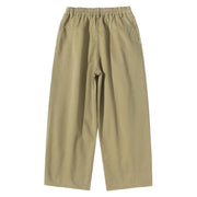 Everyday Pleated Wide Trousers-streetwear-techwear