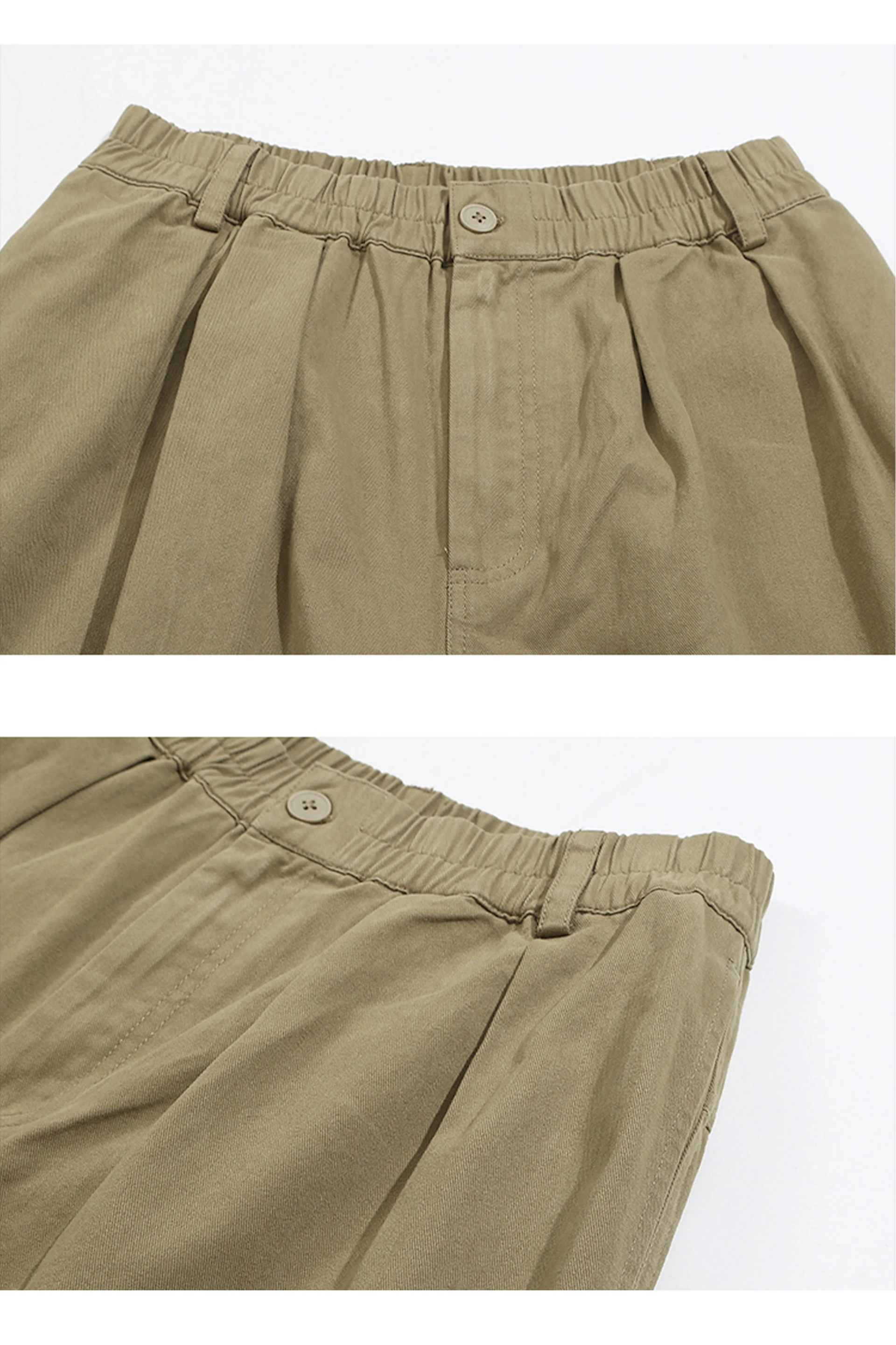 Everyday Pleated Wide Trousers-streetwear-techwear