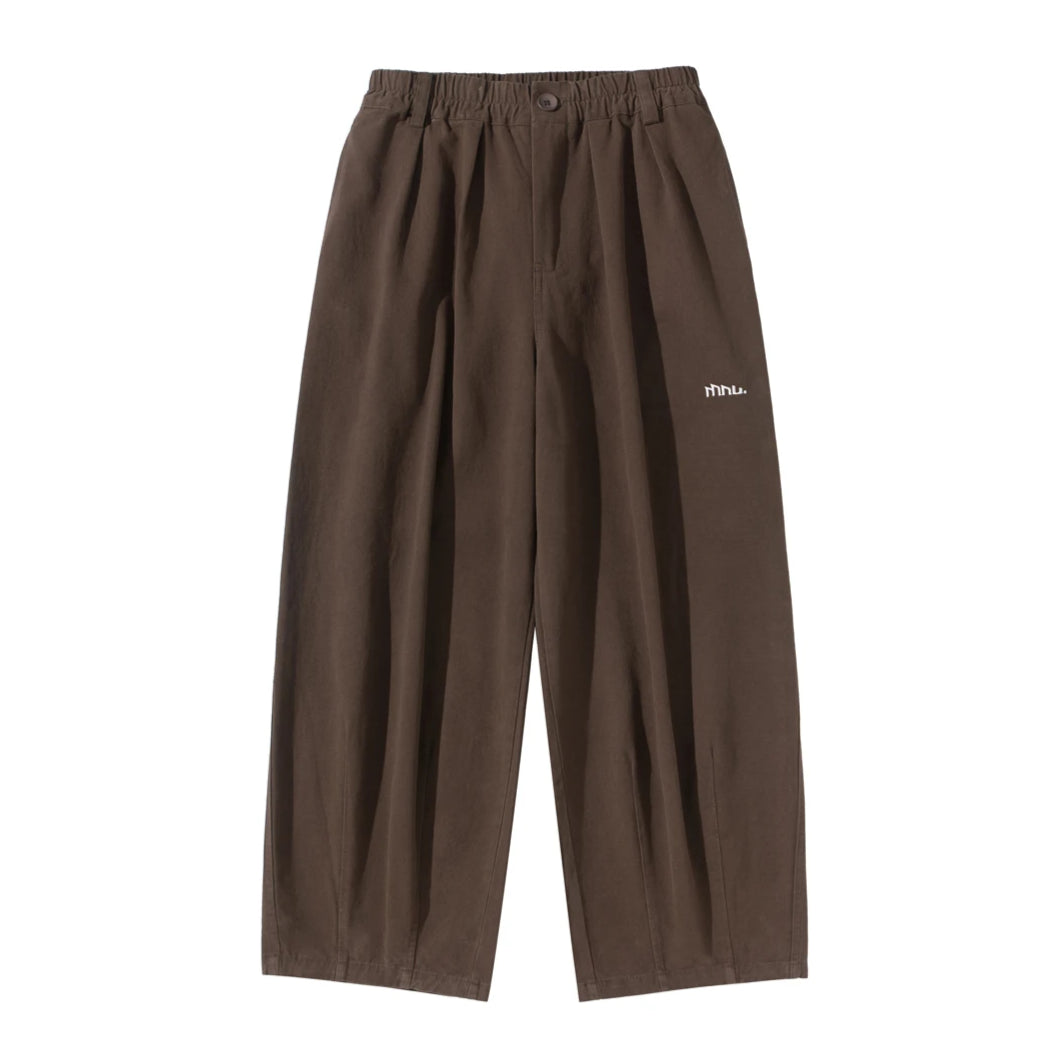 Everyday Pleated Wide Trousers-streetwear-techwear
