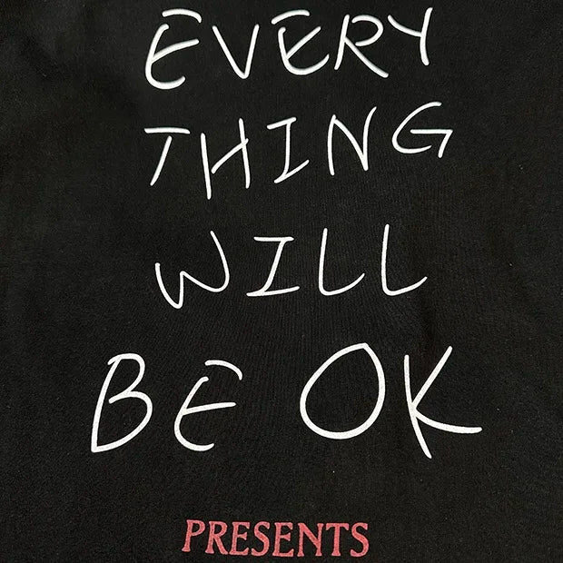'Everything Will Be OK' Graphic T-Shirt-streetwear-techwear