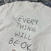 'Everything Will Be OK' Graphic T-Shirt-streetwear-techwear