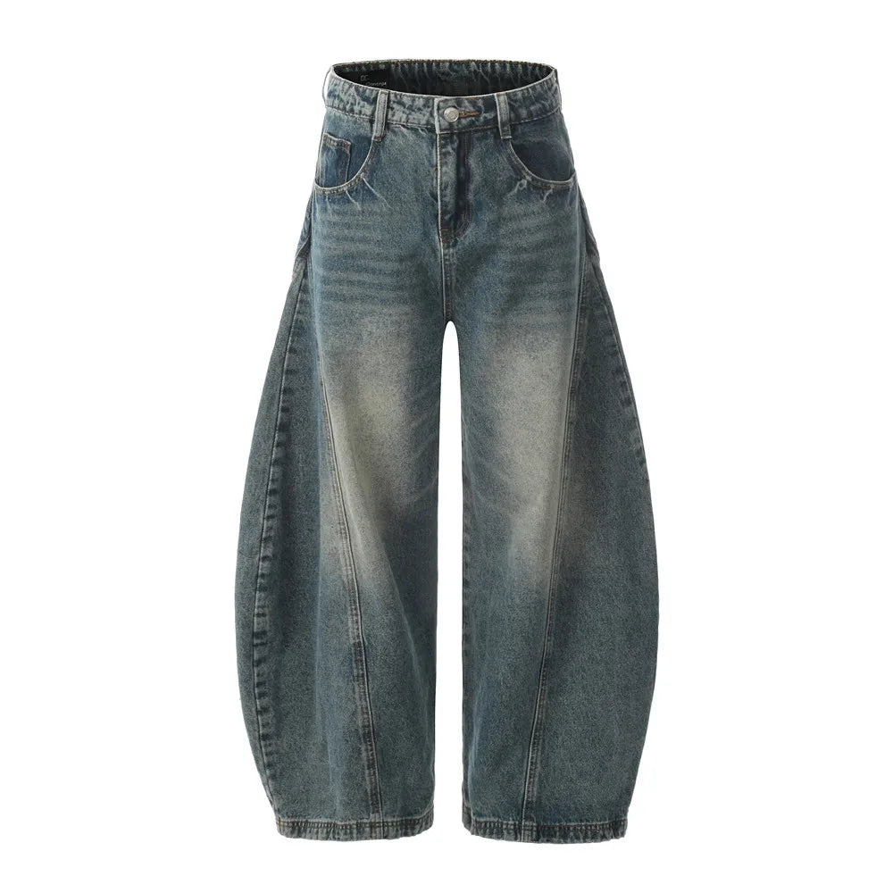 Extreme Barrel Leg Jeans-streetwear-techwear