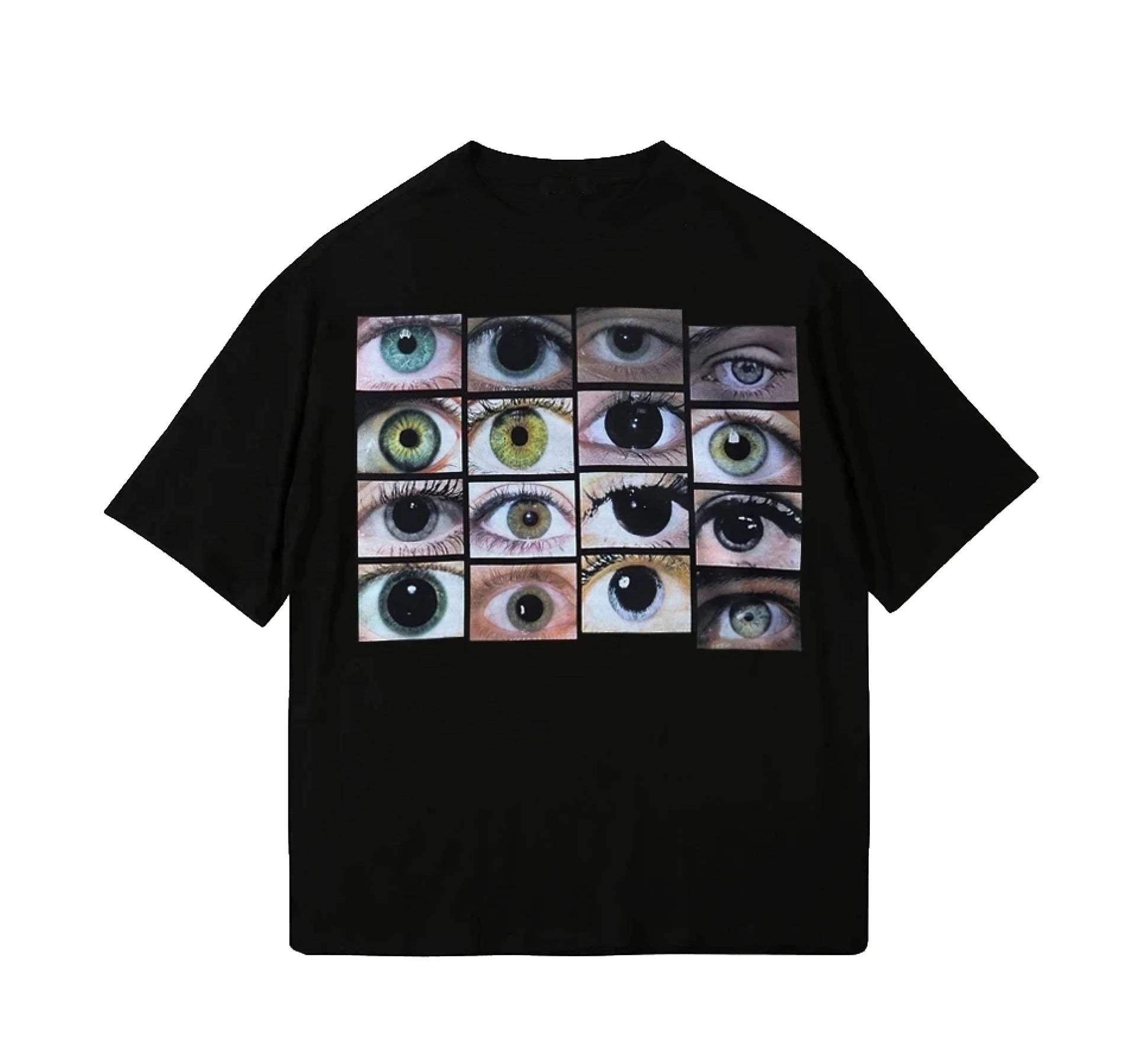 Tシャツ・カットソー THE COLDEST MOMENT TCM engineer T black Eye Graphic T-Shirt | Streetwear at Before the High Street