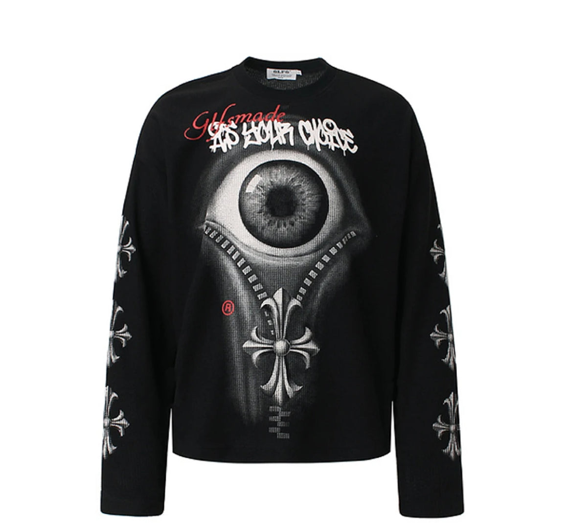 Eye of Judgement Long Sleeve-streetwear-techwear