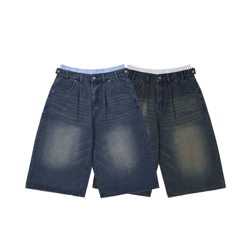 Faux Boxer Long Length Jorts-streetwear-techwear