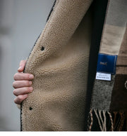 Faux Shearling Aviator Jacket-streetwear-techwear