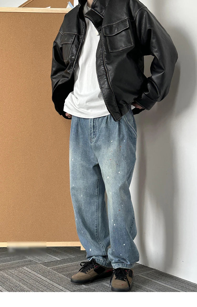 Faux Shearling Aviator Jacket-streetwear-techwear