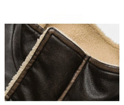 Faux Shearling Aviator Jacket-streetwear-techwear