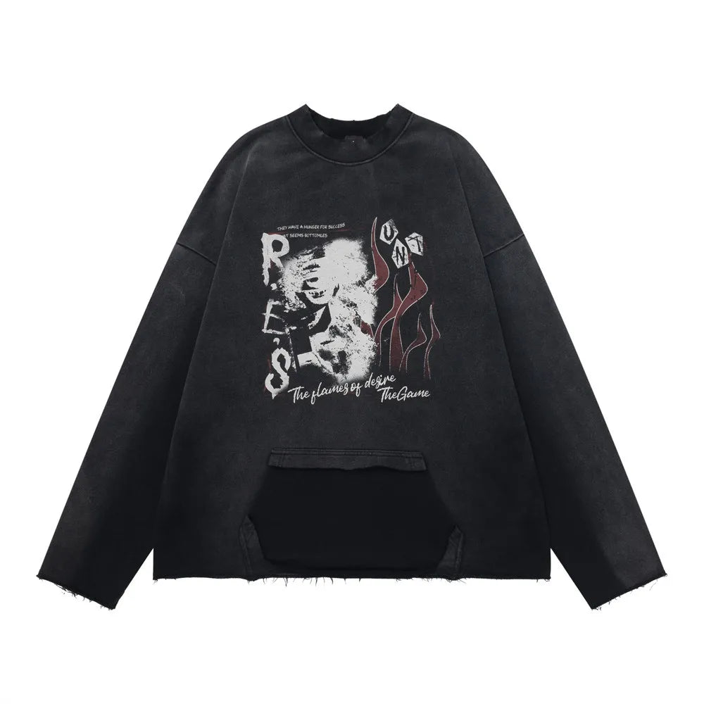 【COSYHARU】Reden over shirt Buy RESTART TREND Unisex Demon Slayer Tanjiro Kamado