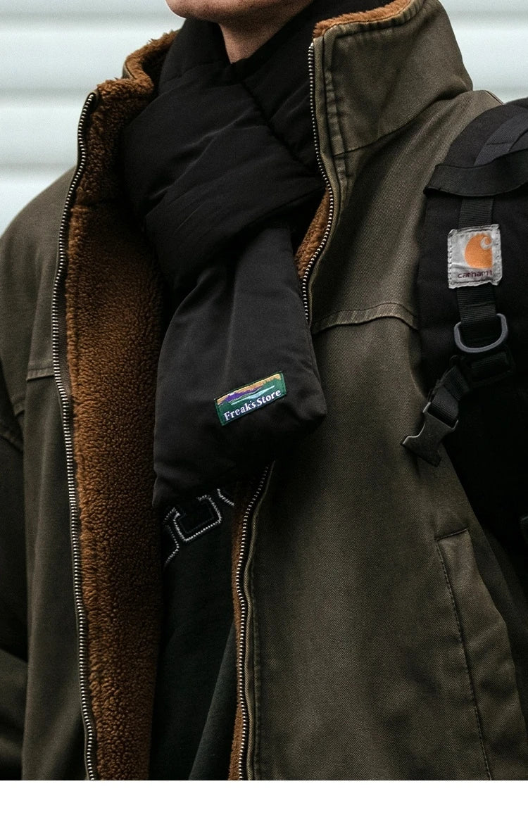 Fleece Lined 'Stormguard' Coated Bomber-streetwear-techwear