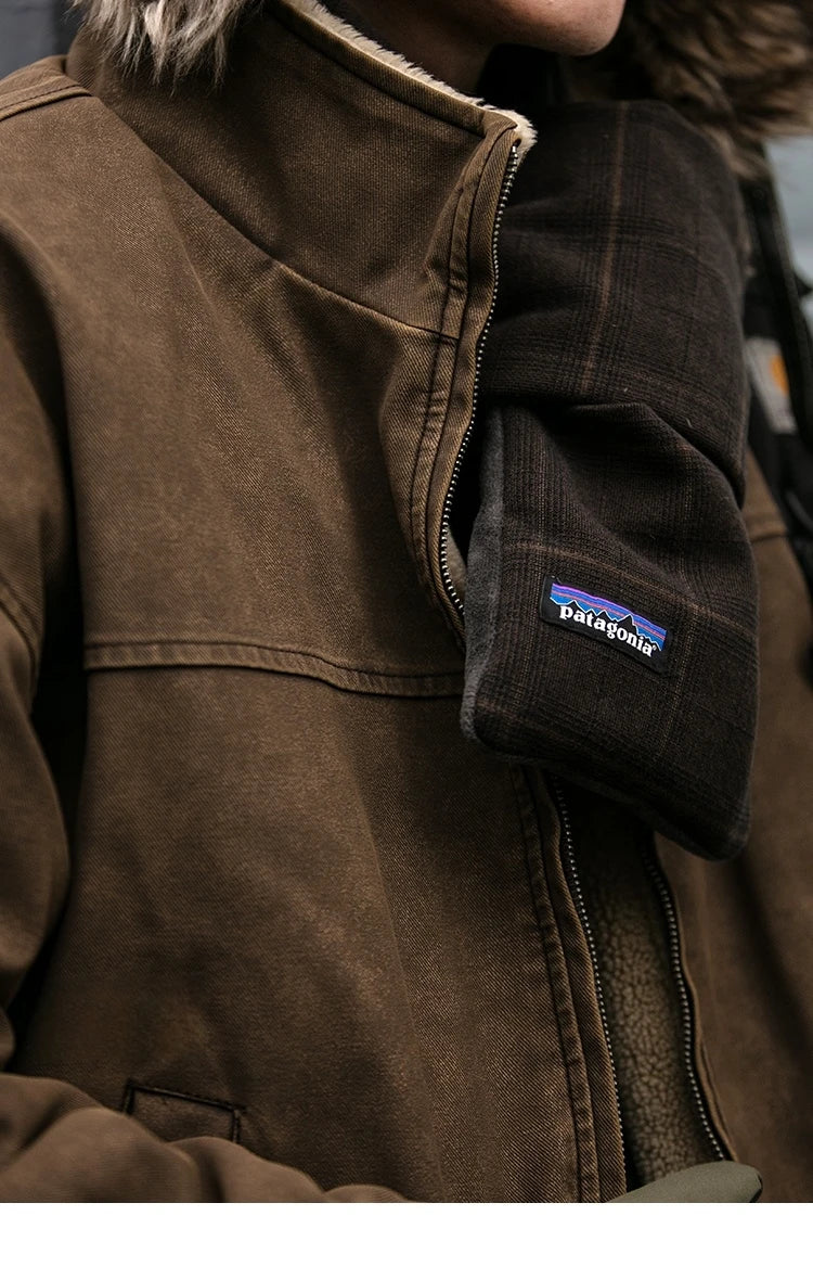 Fleece Lined 'Stormguard' Coated Bomber-streetwear-techwear