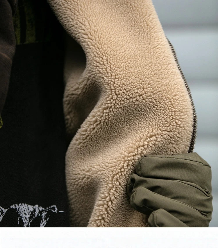 Fleece Lined 'Stormguard' Coated Bomber-streetwear-techwear