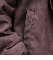Fleece Lined 'Stormguard' Coated Bomber-streetwear-techwear