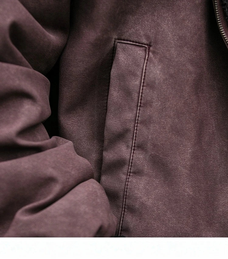Fleece Lined 'Stormguard' Coated Bomber-streetwear-techwear