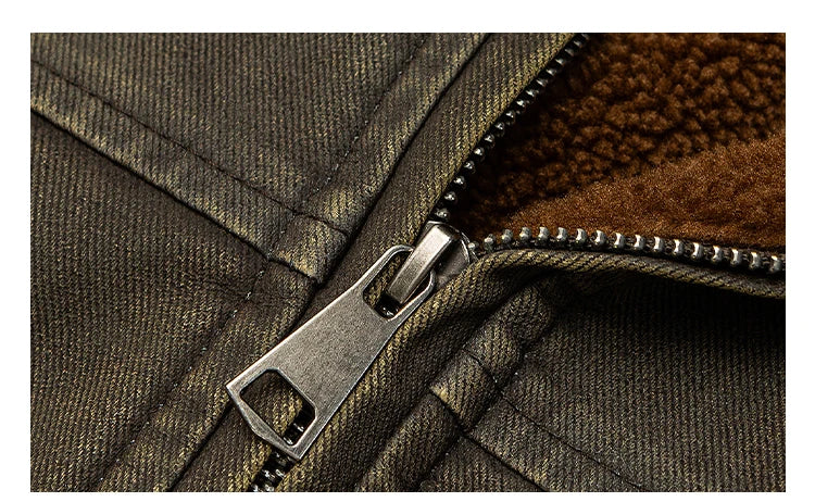 Fleece Lined 'Stormguard' Coated Bomber-streetwear-techwear