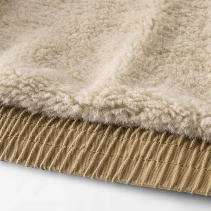 Fleece Lined Utility Jacket-streetwear-techwear