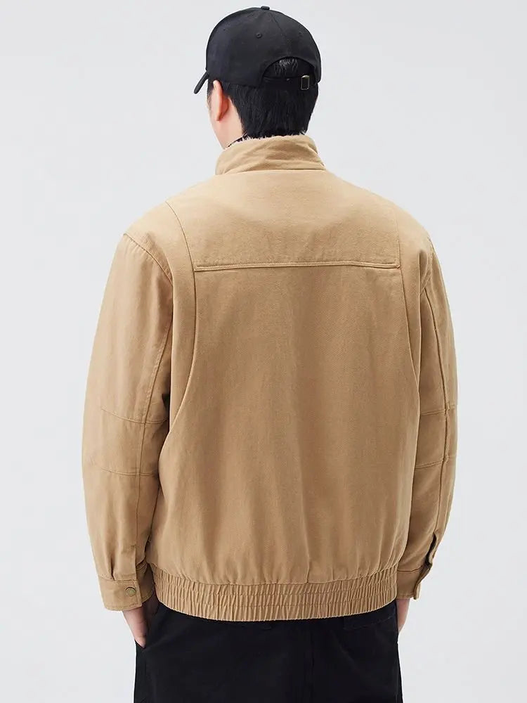 Fleece Lined Utility Jacket-streetwear-techwear