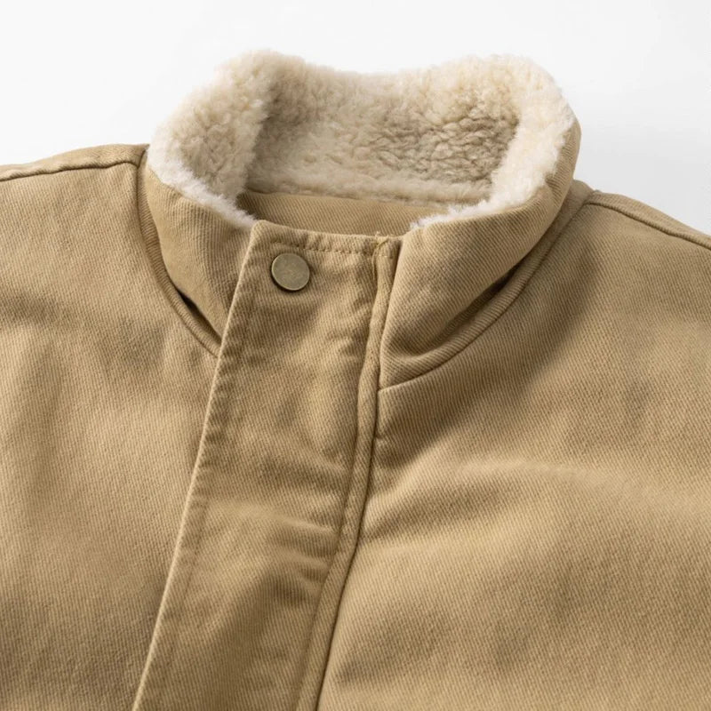 Fleece Lined Utility Jacket-streetwear-techwear