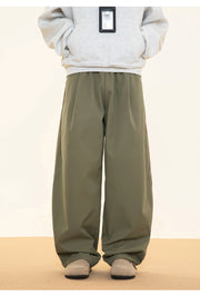 Fleece Lined Wide Leg Pants-streetwear-techwear
