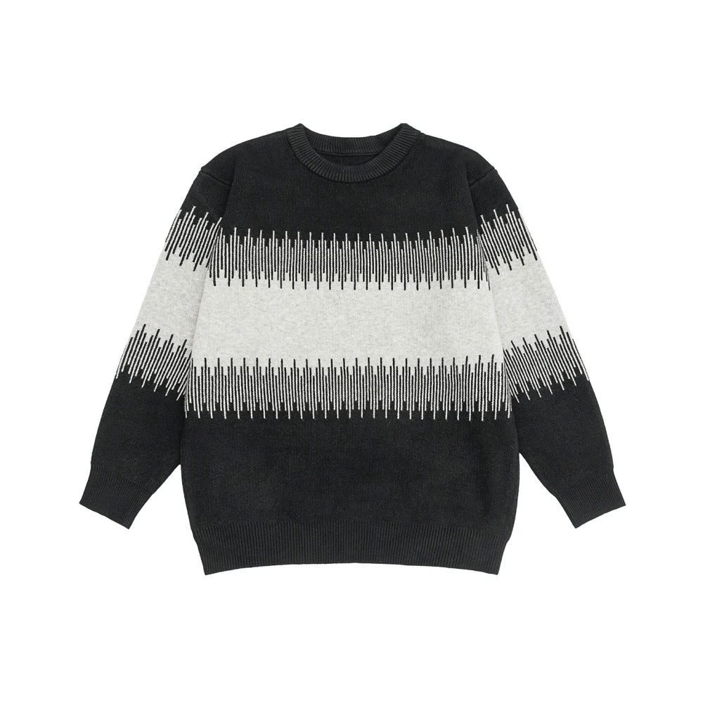 Frequency Knit Jumper-streetwear-techwear