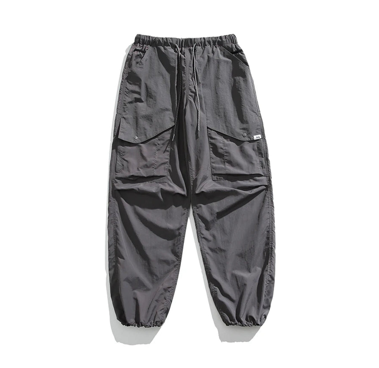 Functional Ripstop Wide Cargo Pants-streetwear-techwear