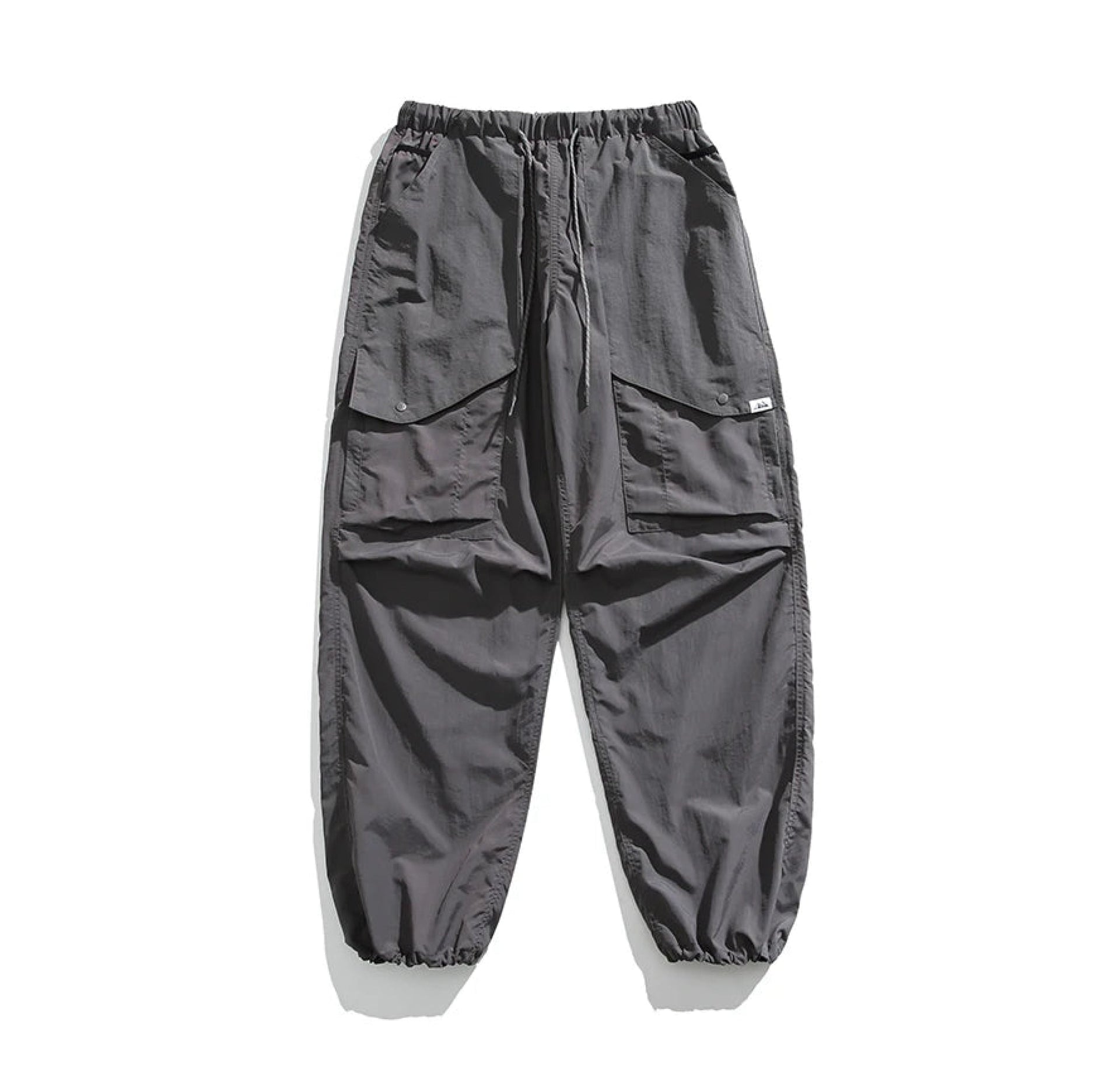 Functional Ripstop Wide Cargo Pants-streetwear-techwear