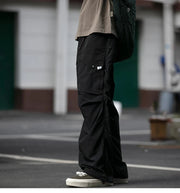 Functional Ripstop Wide Cargo Pants-streetwear-techwear