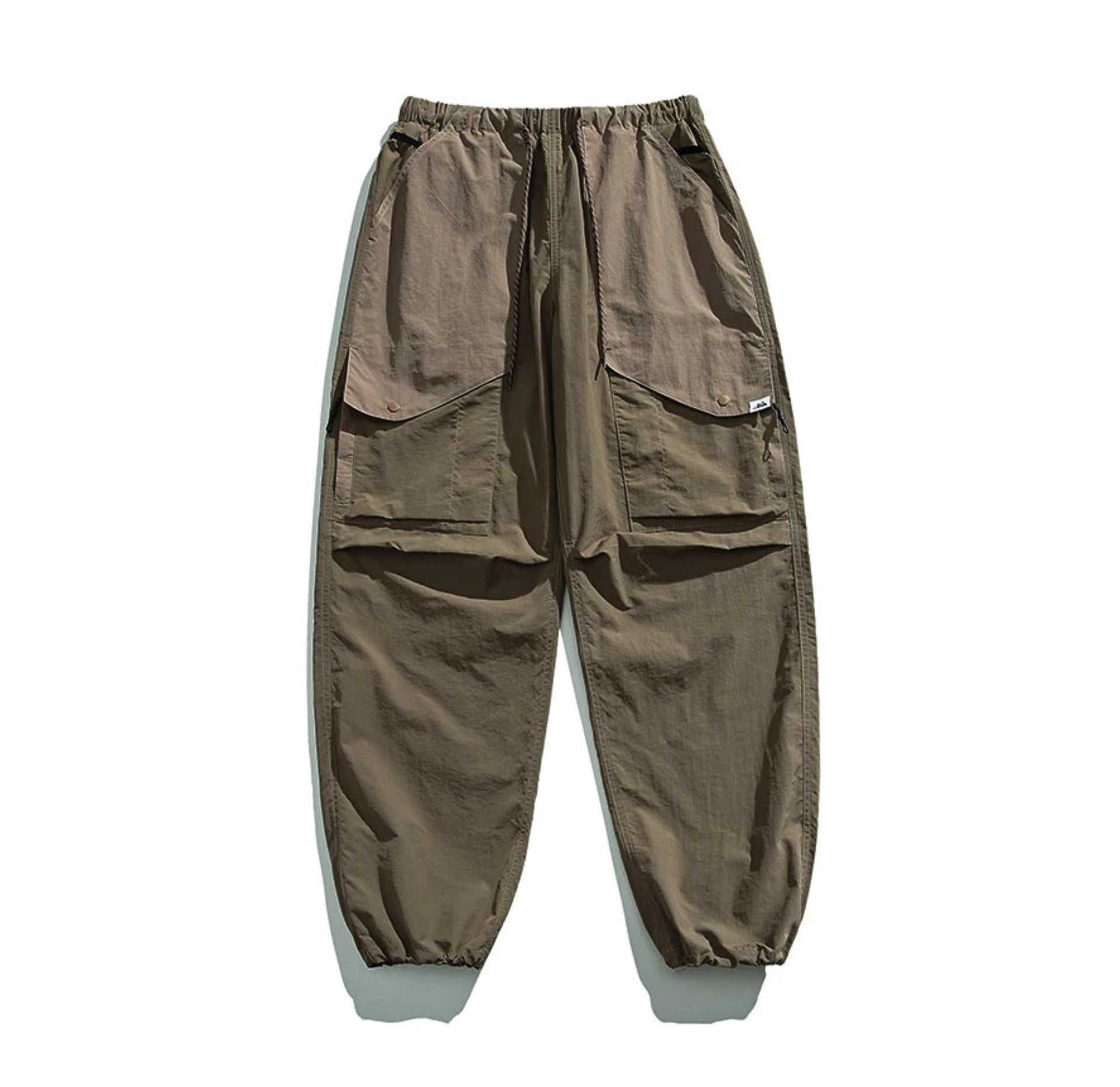 Functional Ripstop Wide Cargo Pants-streetwear-techwear