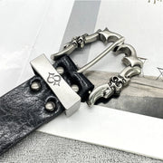 Gothic Hardware Western Belt-streetwear-techwear