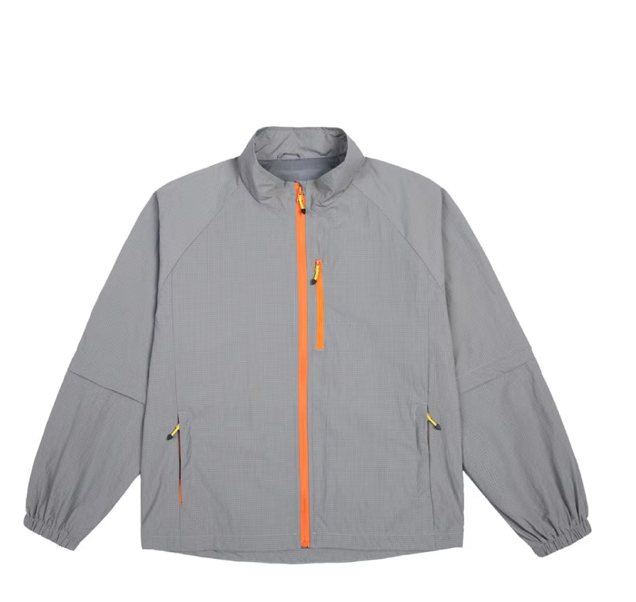 Grid Check Functional Windbreaker
