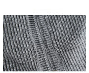 Heavy Ribbed Knit Jacket-streetwear-techwear